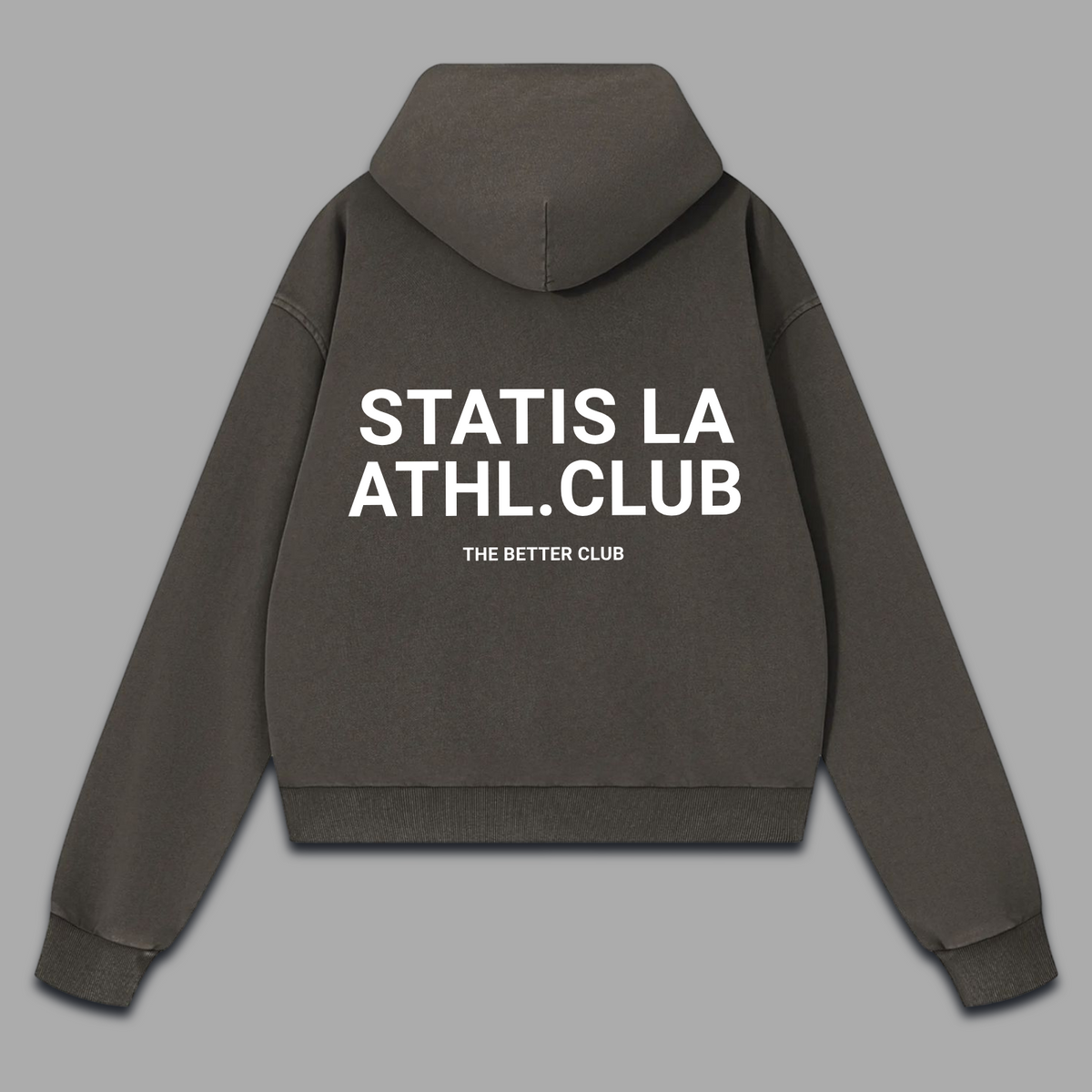 ATHL. CLUB WASHED BOXY Cropped Zip Up (preorder)