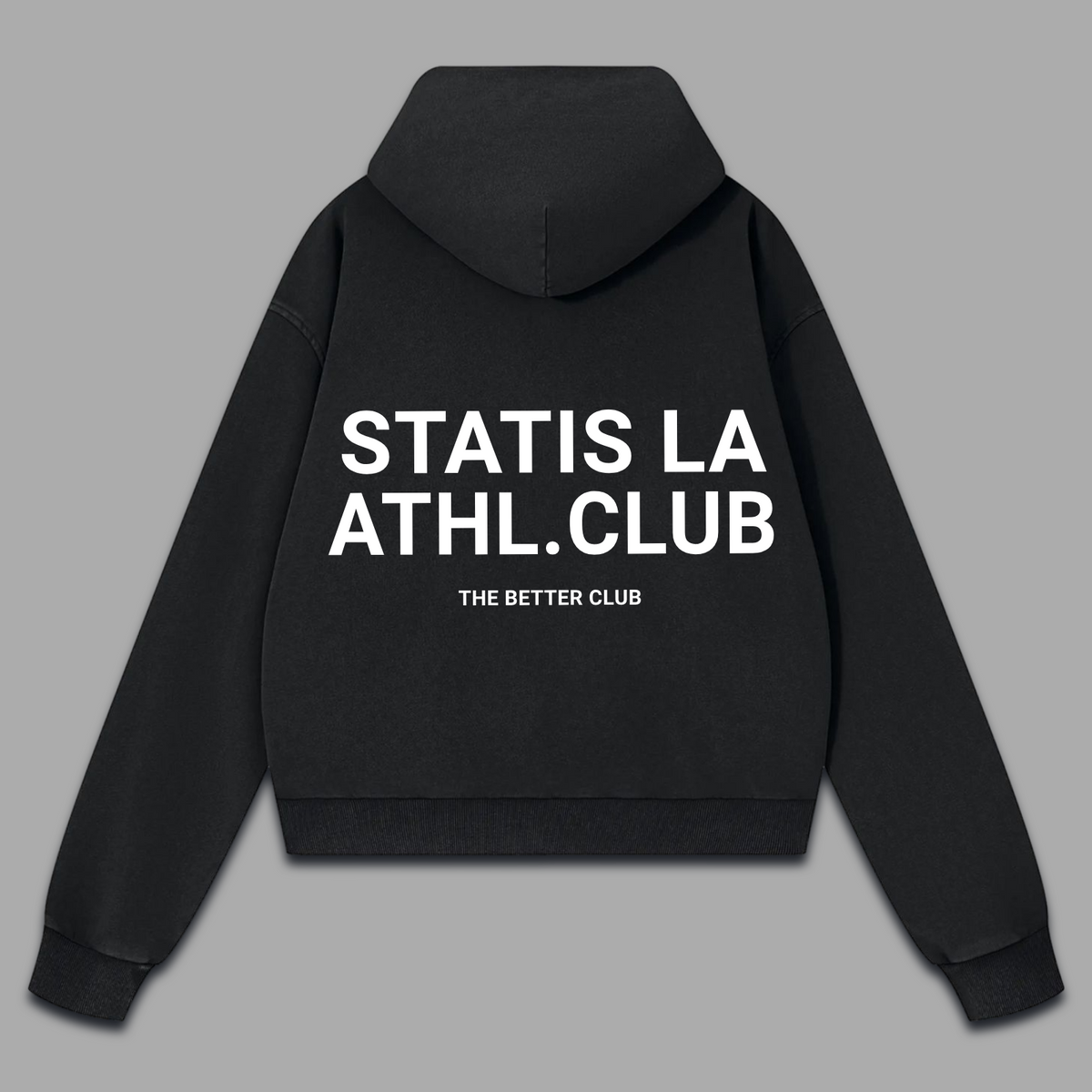 ATHL. CLUB WASHED BOXY Cropped Zip Up (preorder)