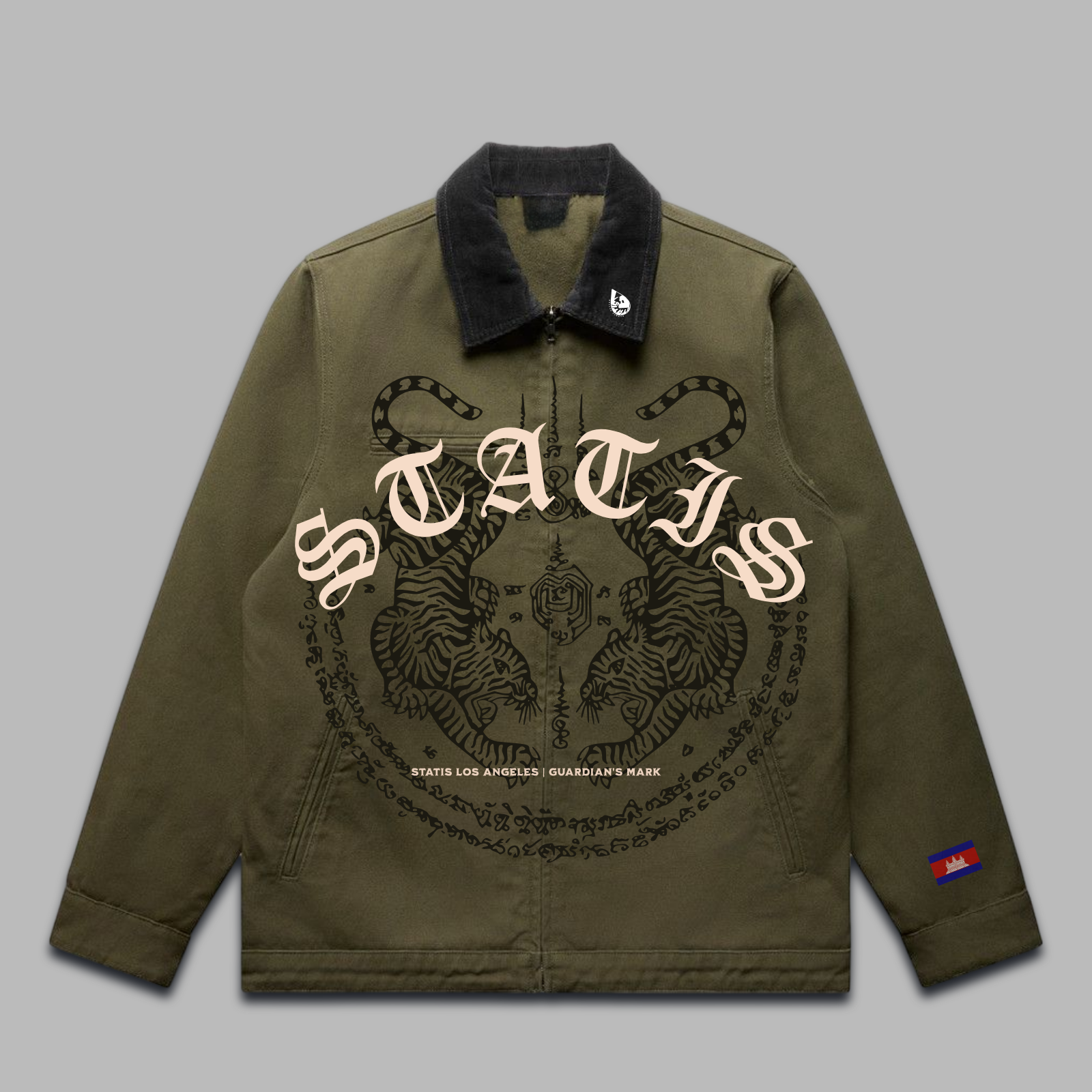 I'm Protected Canvas Workwear Jacket (PREORDER)