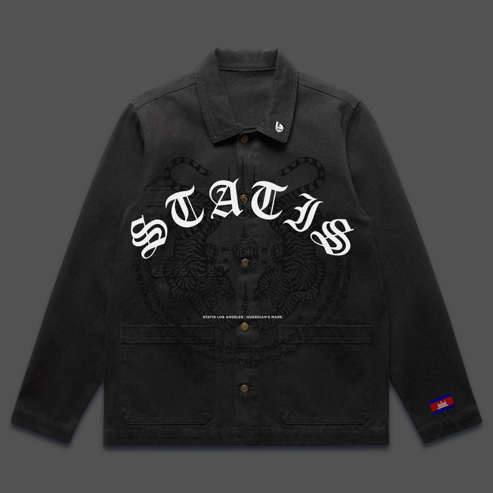 I'm Protected Canvas Workwear Jacket (PREORDER)