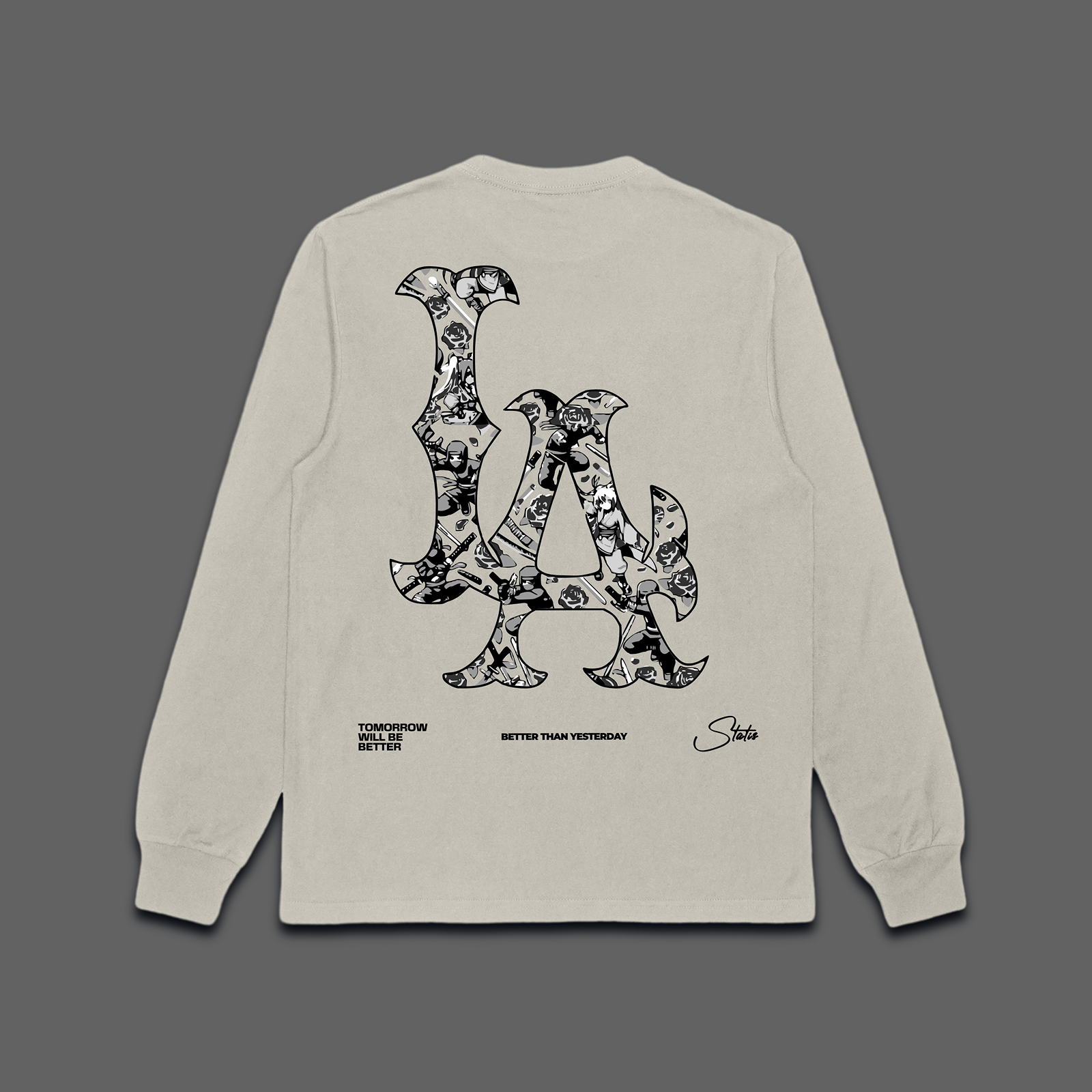 LA NINJITSU CAMO "Premium" Crewneck Sweatshirt (PREORDER)