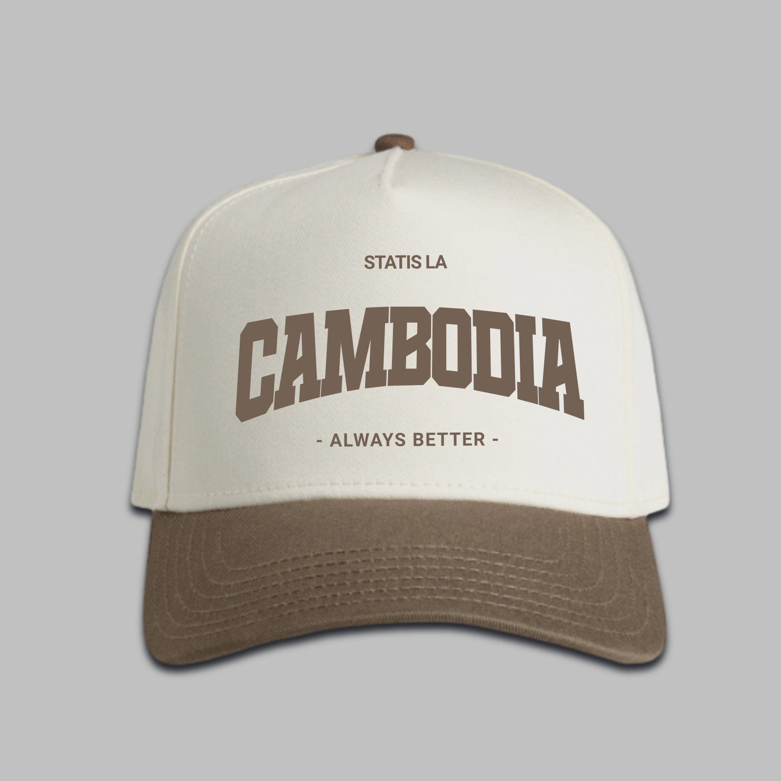 Cambodia Two-Tone Cap