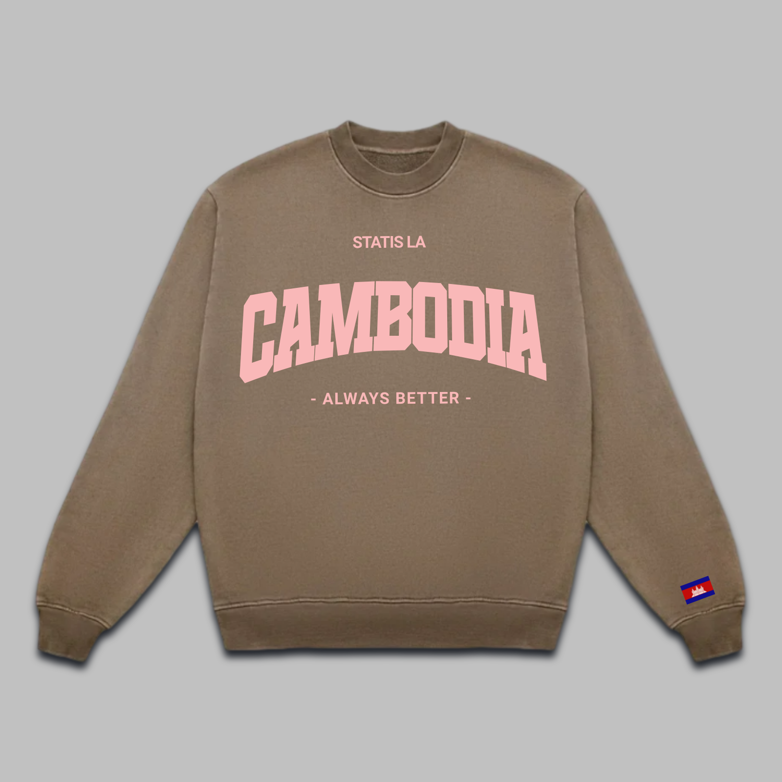 Cambodia Crew neck (PREORDER)