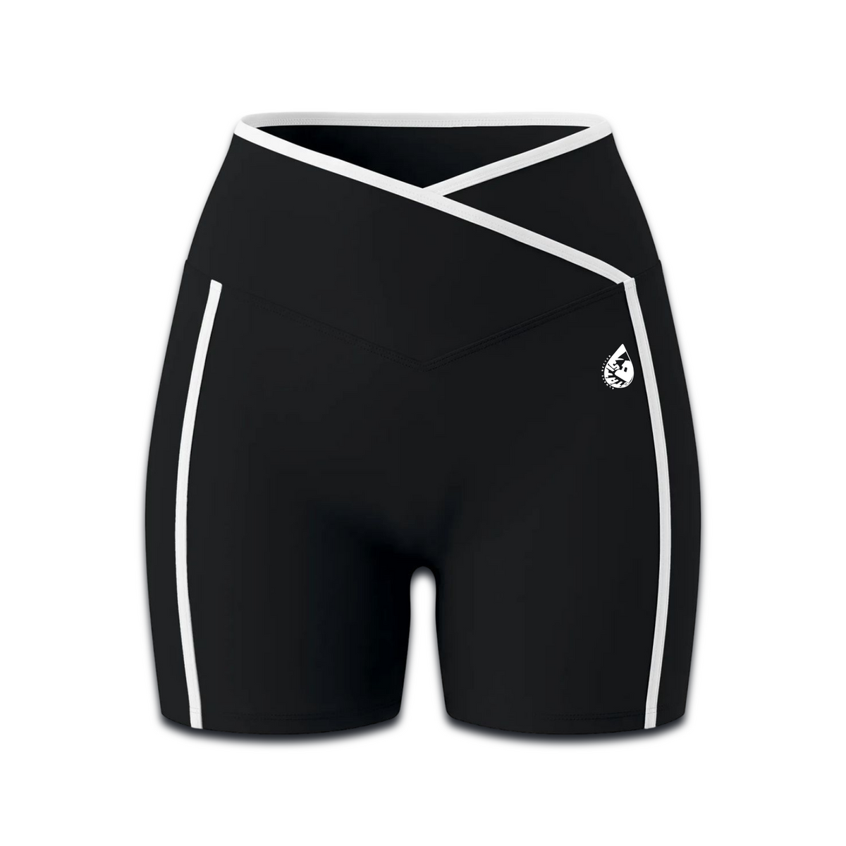Statis LA High Rise Stripe Yoga Shorts (preorder)