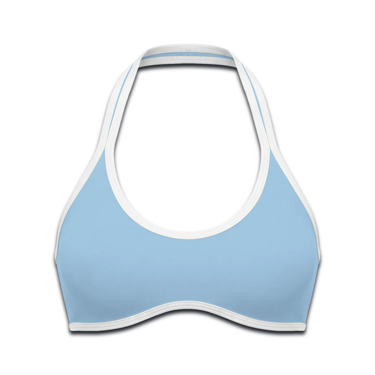 Halter Stripe Yoga Sports Bra (preorder)