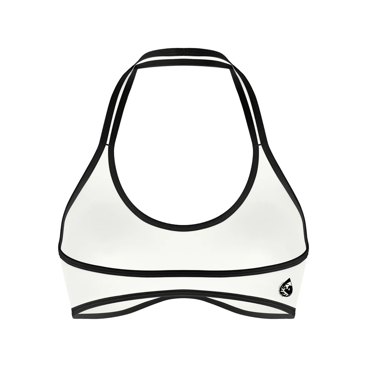 Halter Stripe Yoga Sports Bra (preorder)