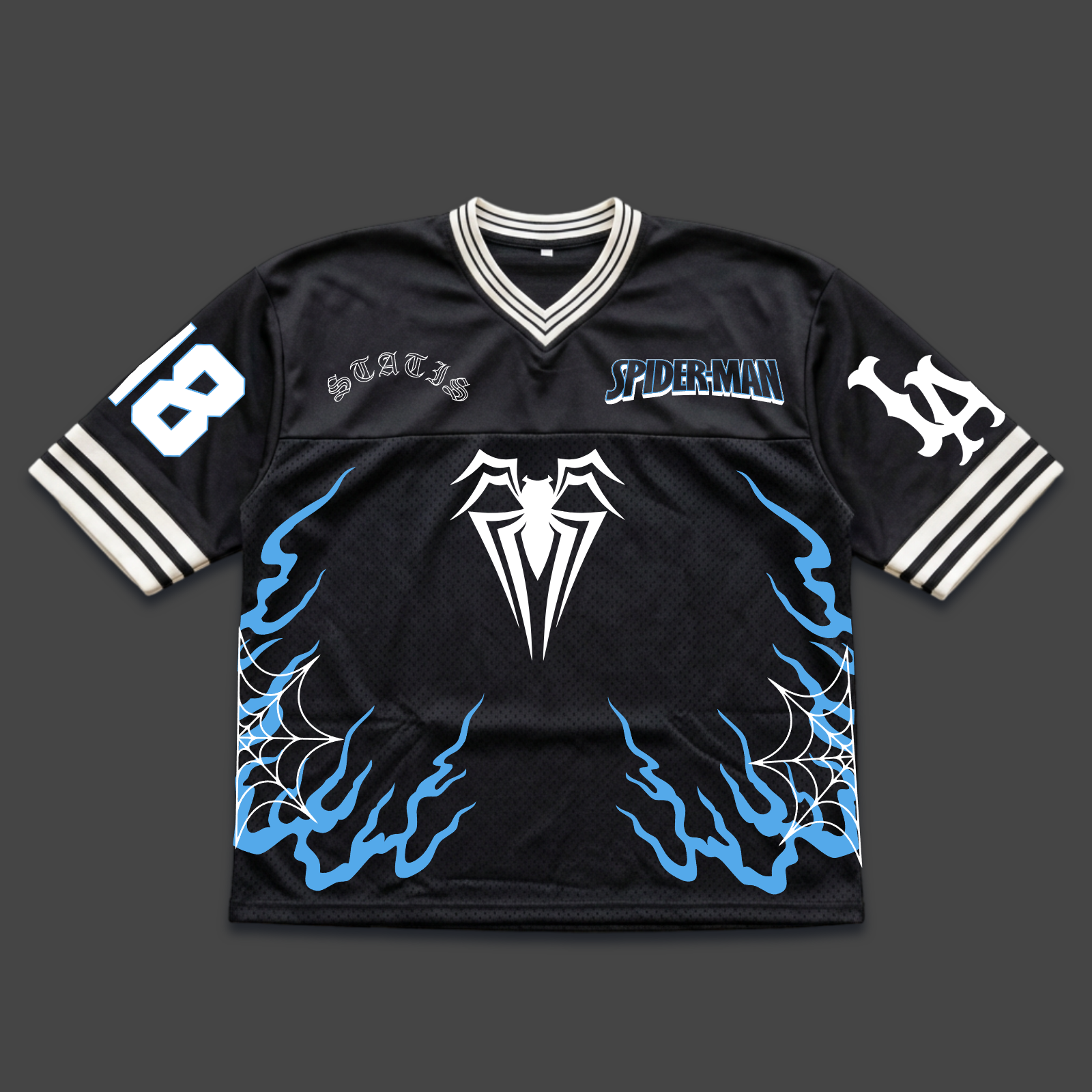 Symbiote Spider-Man Boxy Fit jersey (preorder)