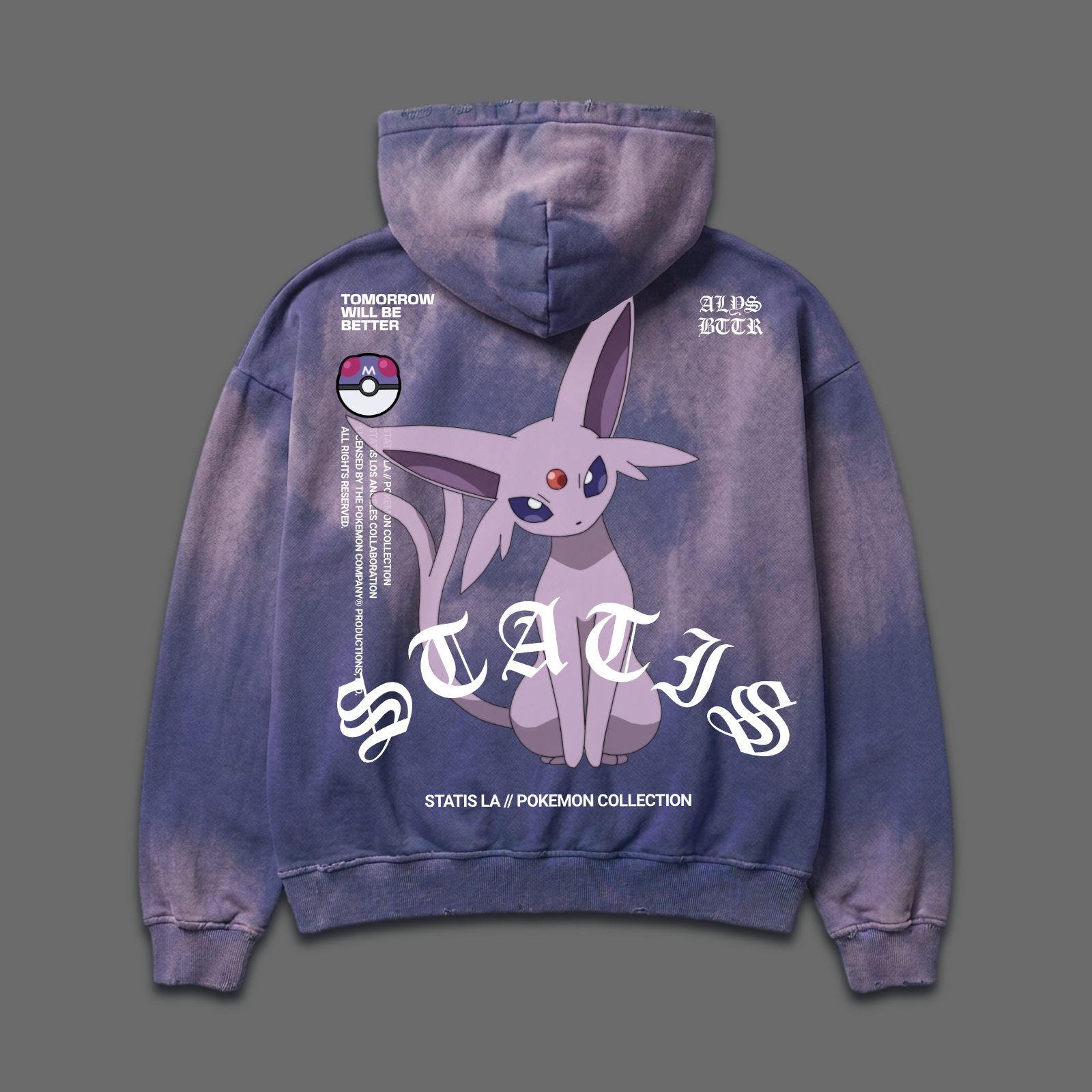 Espeon Zip up Hoodie (preorder)