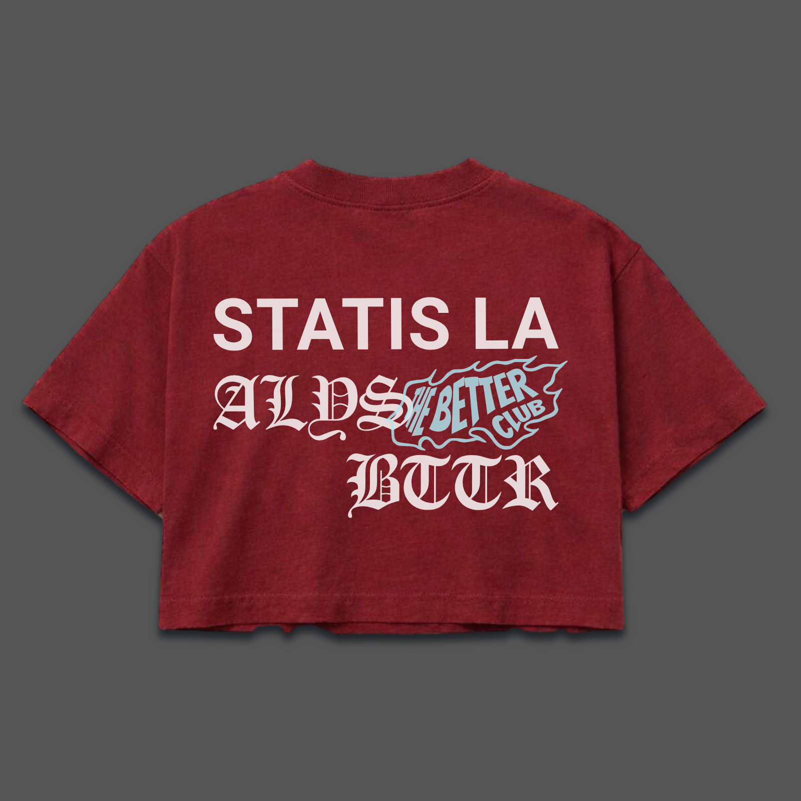 Women's Always Better Oversized Crop (preorder)