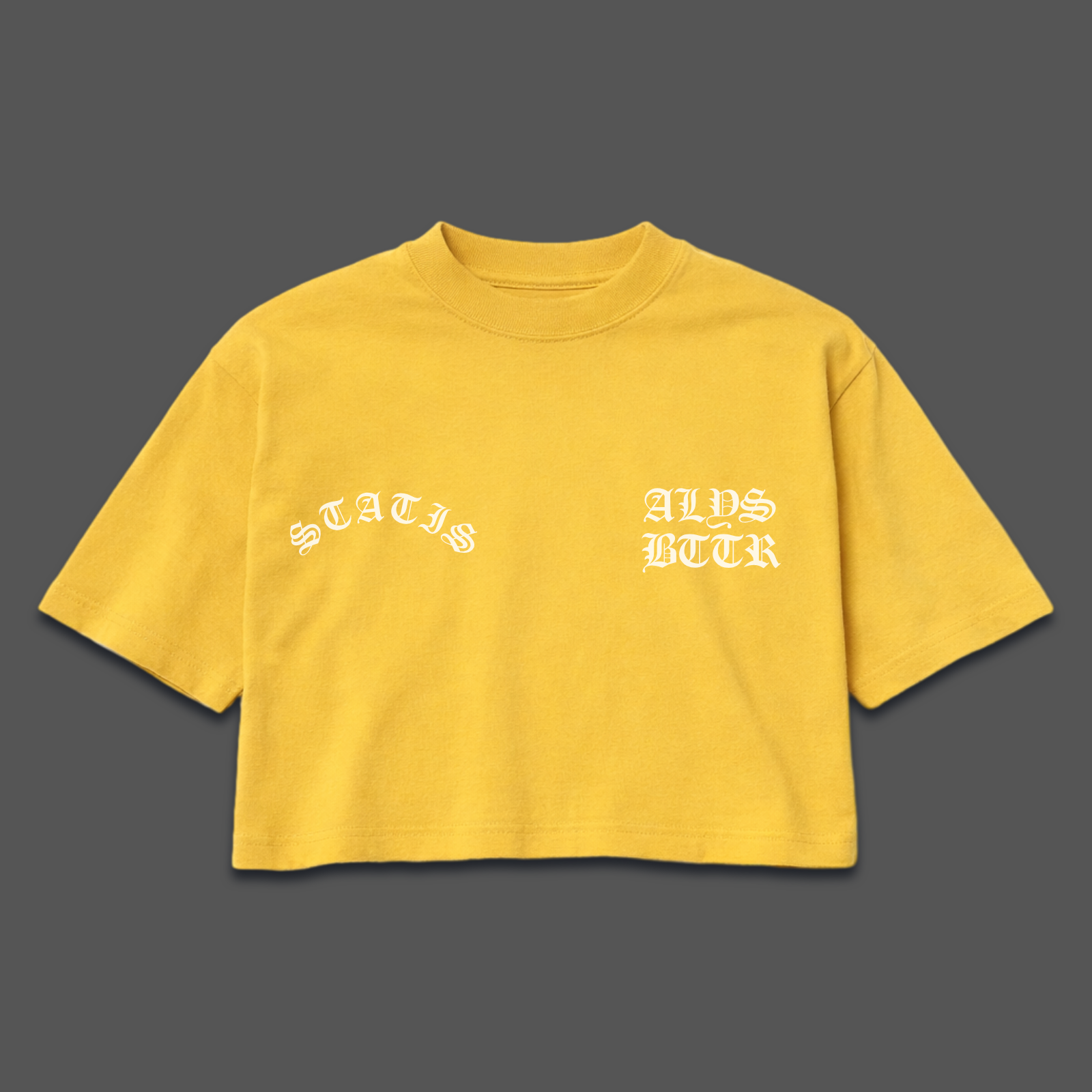 Women's Always Better Oversized Crop (preorder)