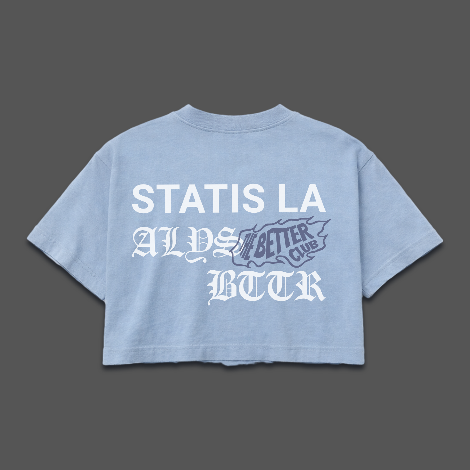 Women's Always Better Oversized Crop (preorder)