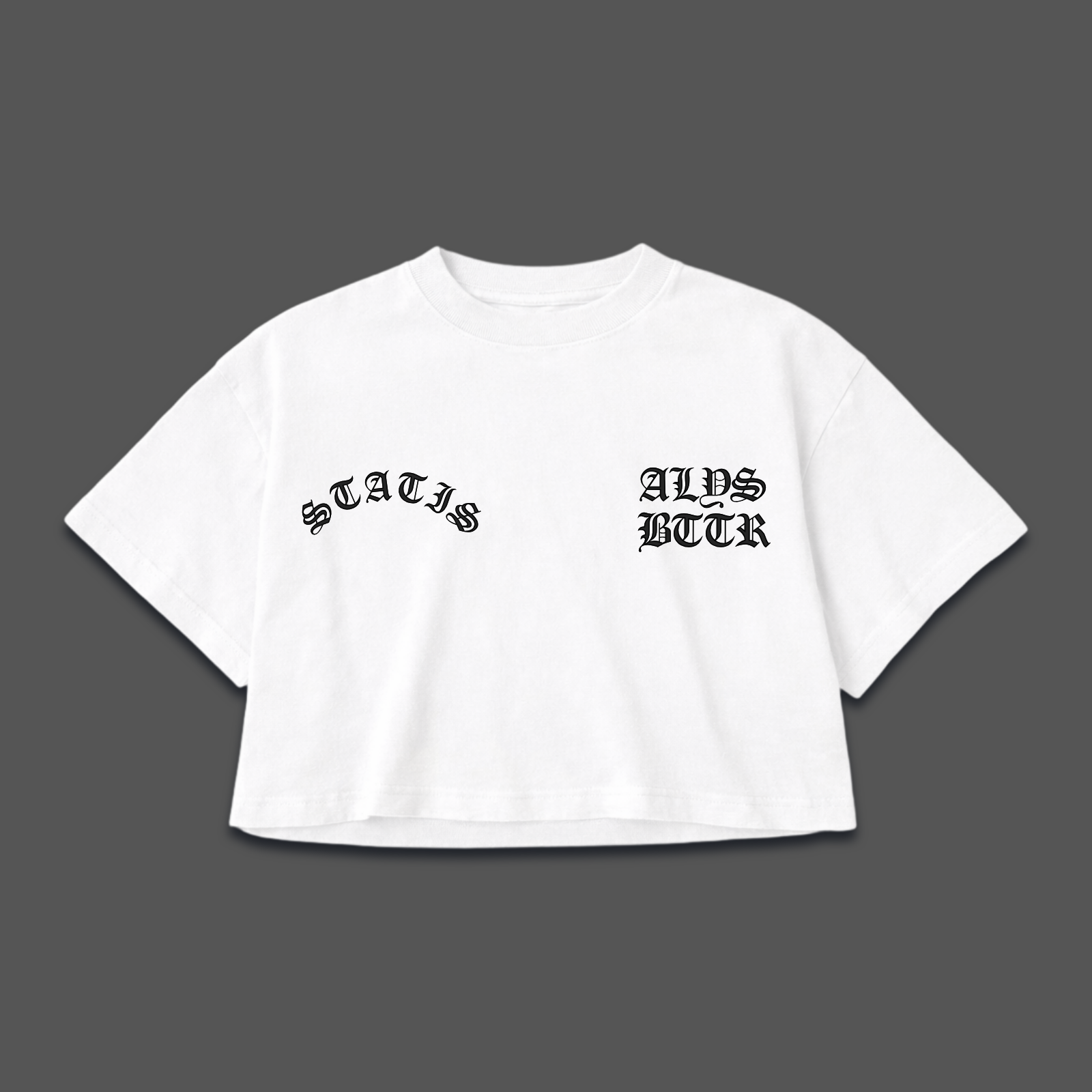Women's Always Better Oversized Crop (preorder)