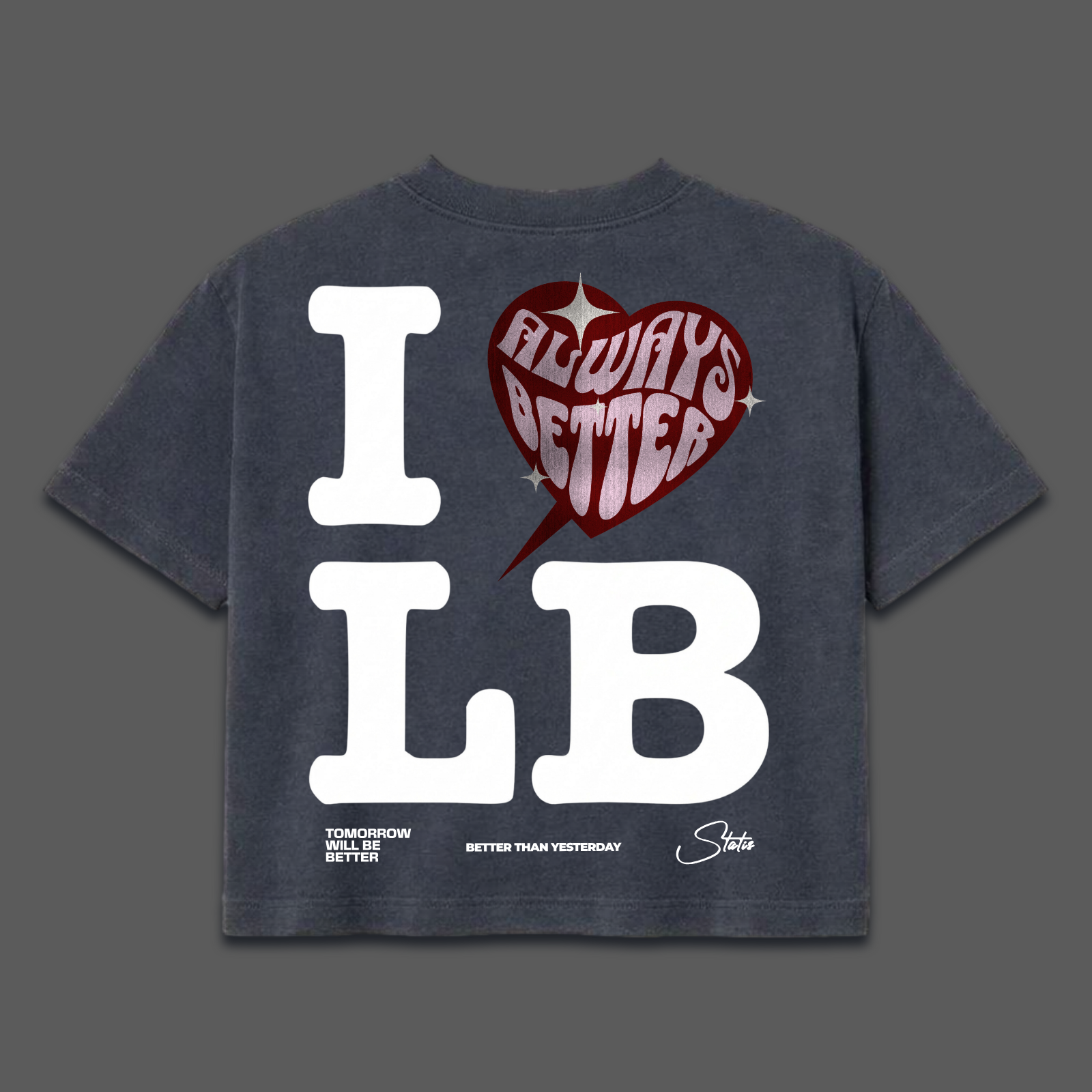 Women's I Love LB Mid-length (preorder)