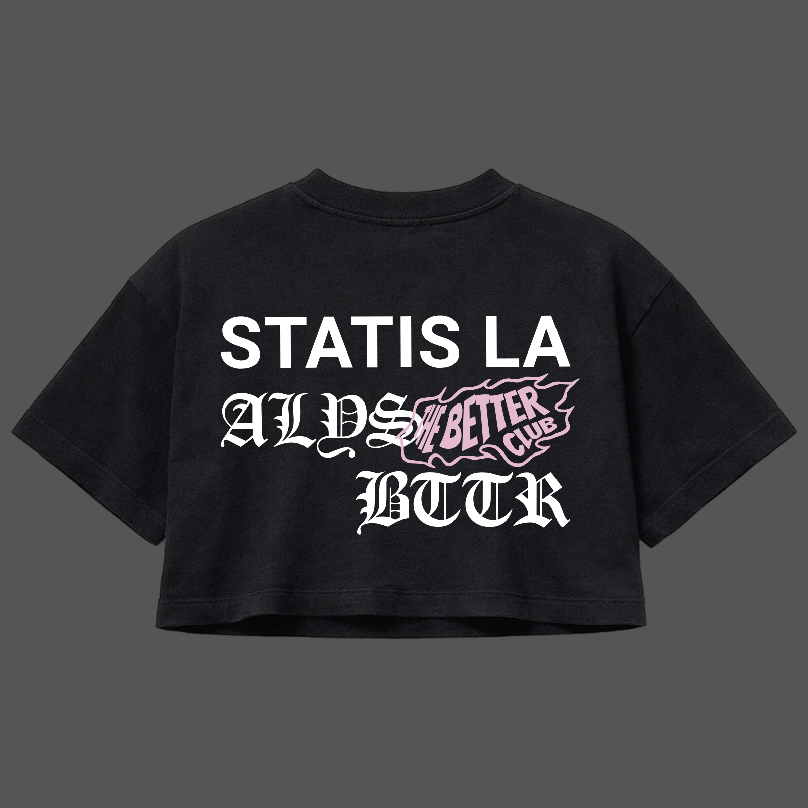Women's Always Better Oversized Crop (preorder)