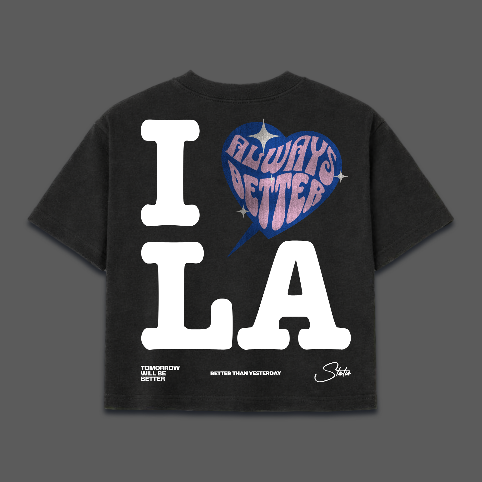 Women's I Love LA Mid-length (preorder)