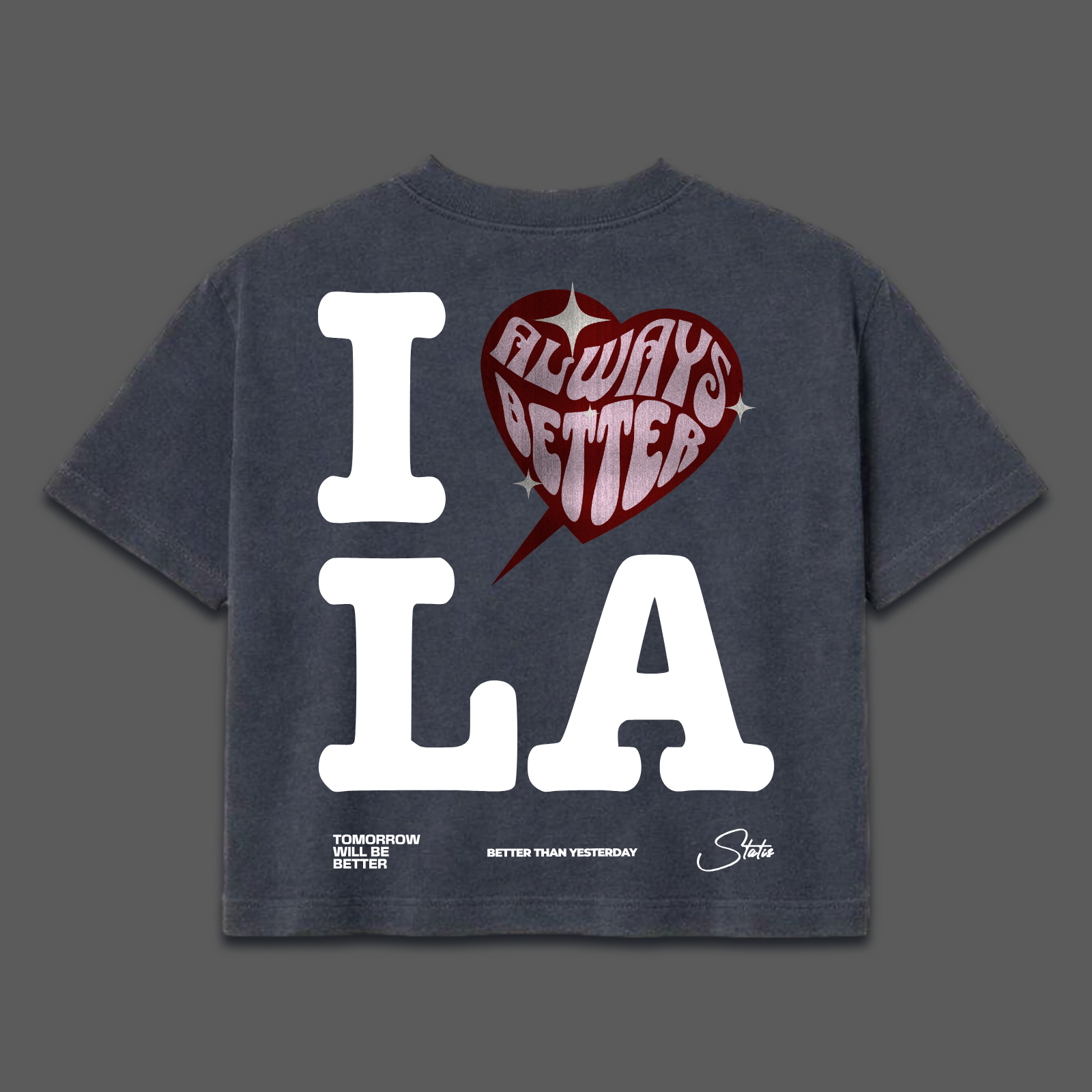 Women's I Love LA Mid-length (preorder)