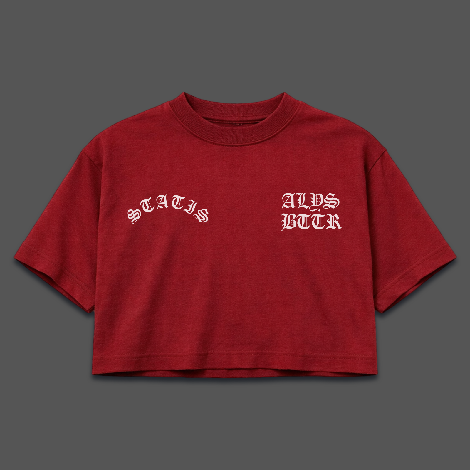 Women's Always Better Oversized Crop (preorder)